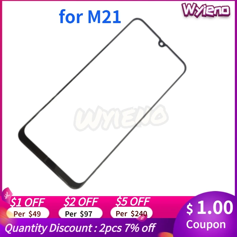 10PCS Wyieno M215F Front Glass Panel For Samsung M21 Glass Lens Screen ( Not Touch Sensor Digitizer )Tracking
10PCS Wyieno M215F Front Glass Panel For Samsung M21 Glass Lens Screen ( Not Touch Sensor Digitizer )Tracking