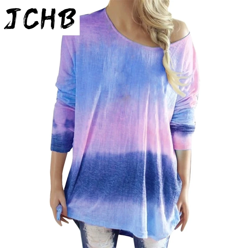 Loose Gradient Pullover Top Women Long Sleeve O Neck Casual T Shirt Female Autumn Clothes Streetwear Comfortable Femme Tee Shirt
Loose Gradient Pullover Top Women Long Sleeve O Neck Casual T Shirt Female Autumn Clothes Streetwear Comfortable Femme Tee Shirt