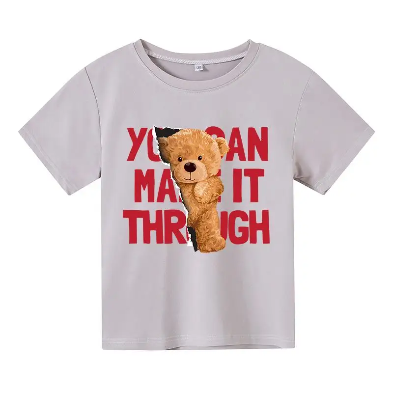 Pink White Girl Shirts Summer Cotton Kawaii Cute Bear Toy Print T Shirt boy Harajuku short sleeve Kid Shirt baby Clothes
Pink White Girl Shirts Summer Cotton Kawaii Cute Bear Toy Print T Shirt boy Harajuku short sleeve Kid Shirt baby Clothes