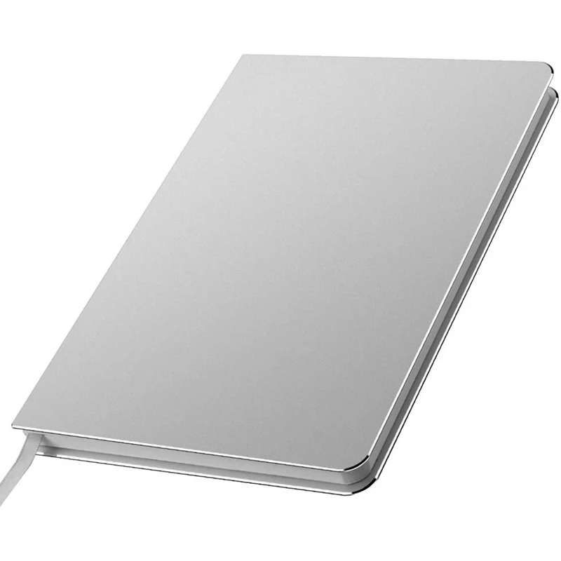 Aluminum Cover Writing Notepad,Soft Copy Diary,Hardcover Metal Small Executive Notebook,for Office and Daily Events 
Aluminum Cover Writing Notepad,Soft Copy Diary,Hardcover Metal Small Executive Notebook,for Office and Daily Events