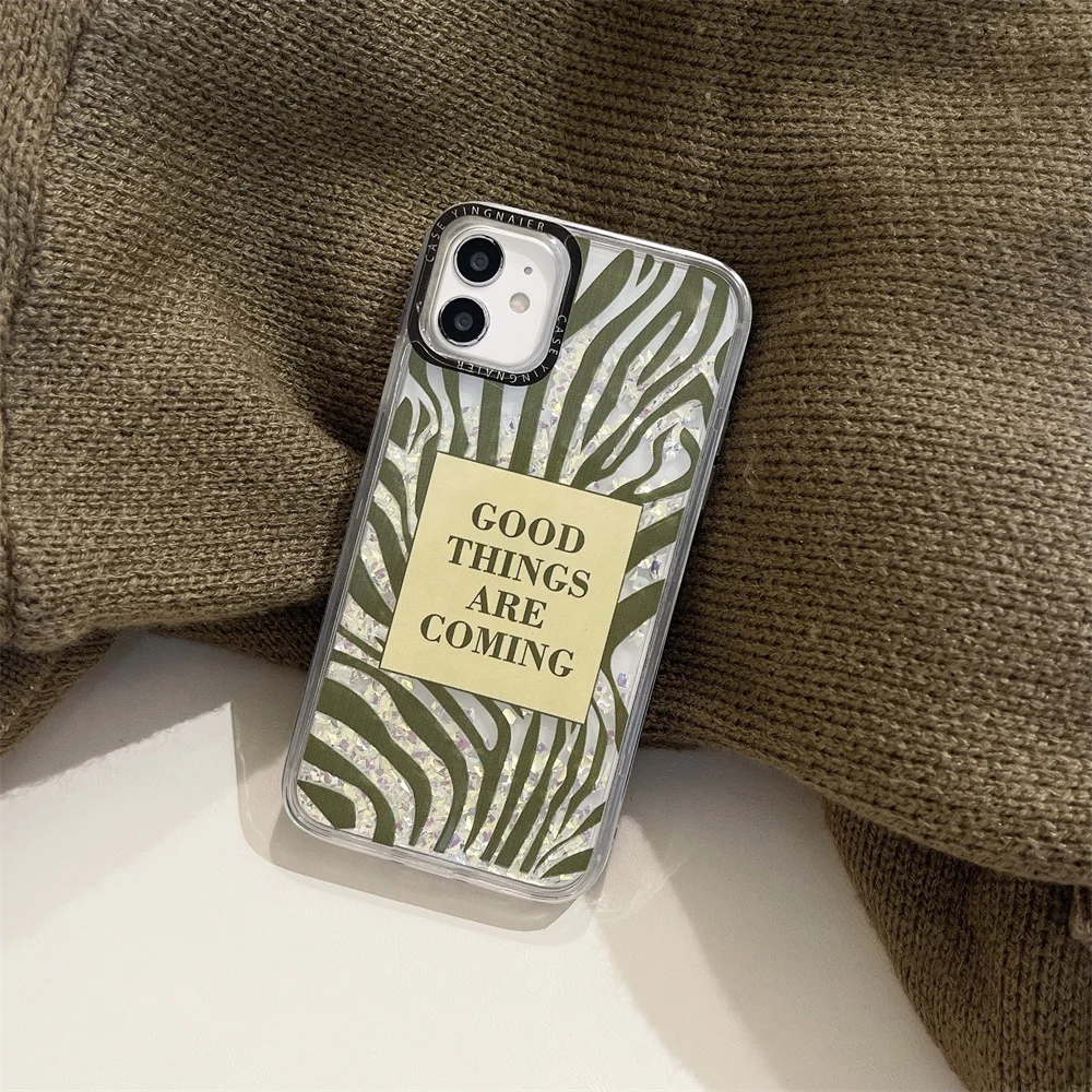 Letter Green Ripple Diamond Quicksand Phone Case For iPhone 12 11 Pro Max 12 Mini X Xr Xs Max 7 8 Plus Ins Style Anti-fall Cover
Letter Green Ripple Diamond Quicksand Phone Case For iPhone 12 11 Pro Max 12 Mini X Xr Xs Max 7 8 Plus Ins Style Anti-fall Cover