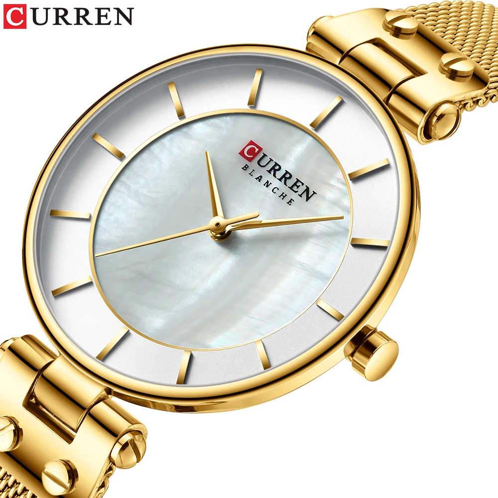 CURREN Wrist Watches For Women Quartz Woman Watch 2019 New Collection Design Gold Stainless Steel Sport Watches Waterproof Clock
CURREN Wrist Watches For Women Quartz Woman Watch 2019 New Collection Design Gold Stainless Steel Sport Watches Waterproof Clock