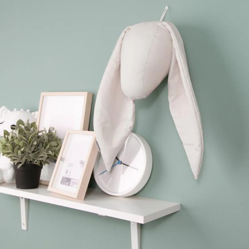 Kids Rooom Decor Animal Rabbit Head Wall Hanging Decor Children's Room Nursery Bedroom Pendant Background Decoration Girl Gift
Kids Rooom Decor Animal Rabbit Head Wall Hanging Decor Children's Room Nursery Bedroom Pendant Background Decoration Girl Gift