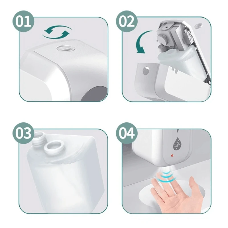 8829 White Induction Soap Dispenser Automatic Soap Dispenser for Office Public Places Hygiene Control
8829 White Induction Soap Dispenser Automatic Soap Dispenser for Office Public Places Hygiene Control