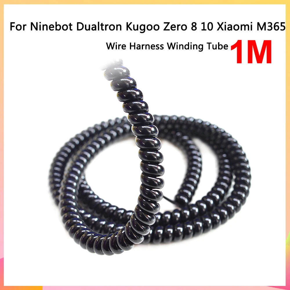 1/2Pcs TPU Winding Protection Line Cable Spiral Wire Winder Organizer for Ninebot Dualtron Kugoo Zero 8 10 Xiaomi M365 Scootors
1/2Pcs TPU Winding Protection Line Cable Spiral Wire Winder Organizer for Ninebot Dualtron Kugoo Zero 8 10 Xiaomi M365 Scootors
