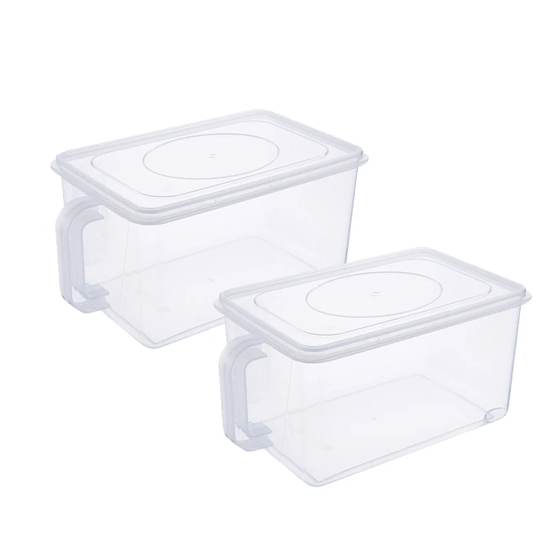 2 Pack Fridge Storage Saver,Stackable Organizer with Handle to Keep Fresh for Food,Fruits,Vegetables,Meat and Fish
2 Pack Fridge Storage Saver,Stackable Organizer with Handle to Keep Fresh for Food,Fruits,Vegetables,Meat and Fish