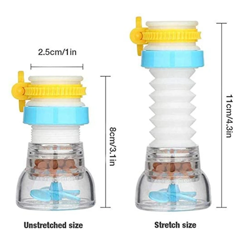 Kitchen Faucet Extender 360 Degree Adjustable Water Saving Splash-proof Kitchen Gadgets Water Tap Extension Filter Accessories 
Kitchen Faucet Extender 360 Degree Adjustable Water Saving Splash-proof Kitchen Gadgets Water Tap Extension Filter Accessories