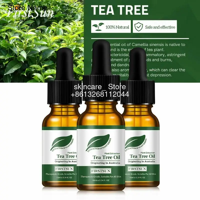 Firstsun Tea Tree Essential Oil Moisturizing Massage Oil Control Acne Treatment Fade Acne Marks Shrink Pores Repairing Skin Care
Firstsun Tea Tree Essential Oil Moisturizing Massage Oil Control Acne Treatment Fade Acne Marks Shrink Pores Repairing Skin Care