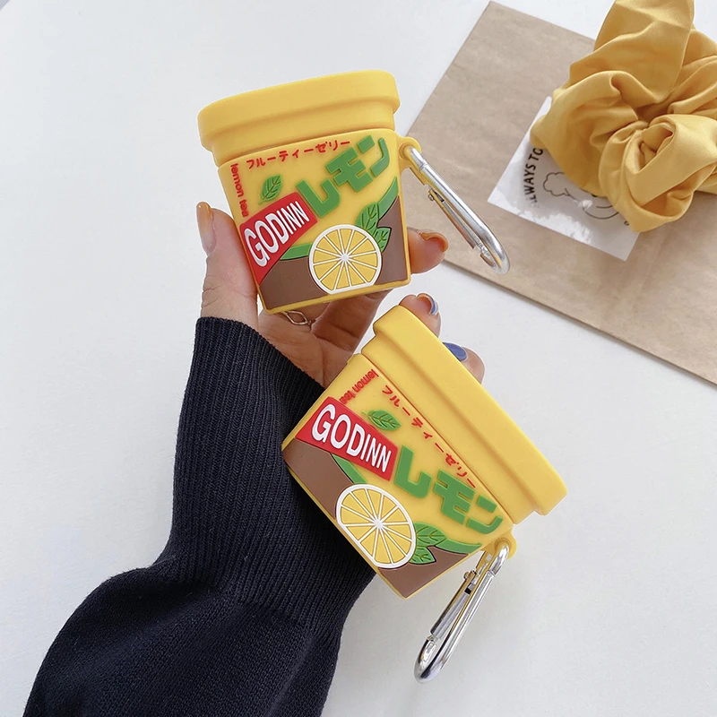 Чехол для наушников AirPods 1 2 pro с зарядным футляром, мягкий силиконовый чехол для беспроводных Bluetooth наушников, в японском стиле, лимонный чай, ...
Чехол для наушников AirPods 1 2 pro с зарядным футляром, мягкий силиконовый чехол для беспроводных Bluetooth наушников, в японском стиле, лимонный чай, ...