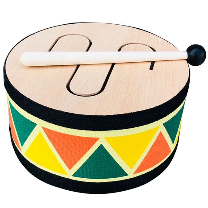 Kids Percussion Drum-with Three Voices Beech Wood Drum Surface Comes with 1 Drum Stick
Kids Percussion Drum-with Three Voices Beech Wood Drum Surface Comes with 1 Drum Stick