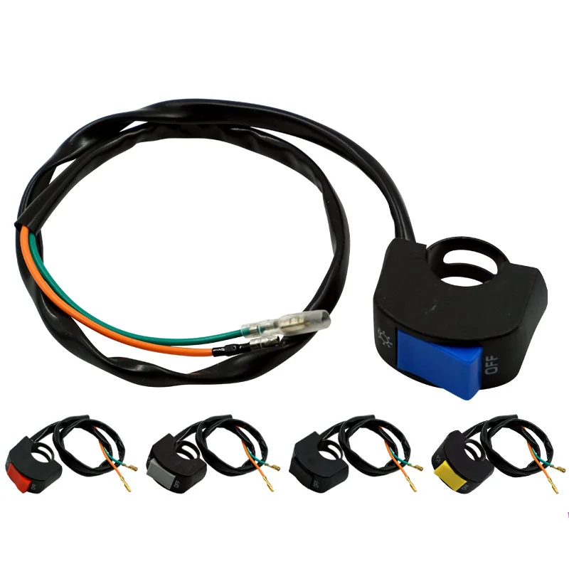 Motorcycle accessories 1PC 12V 7/8 22mm Universally motorcycle handlebar on/off switch, used for LED headlights, fog lights
Motorcycle accessories 1PC 12V 7/8 22mm Universally motorcycle handlebar on/off switch, used for LED headlights, fog lights