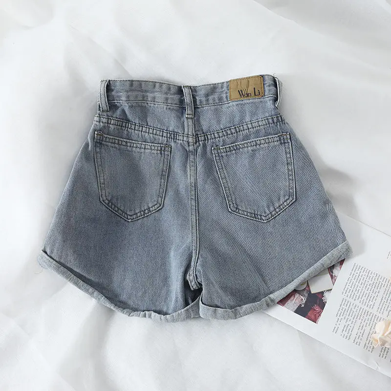 Shorts Women Summer 2021 Flavour Restoring Ancient Tall Waist Loose Wide-legged Pants Cowboy Female Summer Short Jean Pants
Shorts Women Summer 2021 Flavour Restoring Ancient Tall Waist Loose Wide-legged Pants Cowboy Female Summer Short Jean Pants