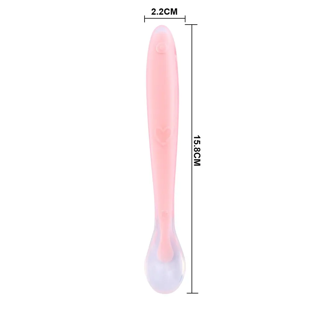 Safety Silicone Baby Spoons Feeding Dishes Tableware For Children Colher Spoon Tools-for-patchwork Lot Soup Ladle Kids Utensils
Safety Silicone Baby Spoons Feeding Dishes Tableware For Children Colher Spoon Tools-for-patchwork Lot Soup Ladle Kids Utensils