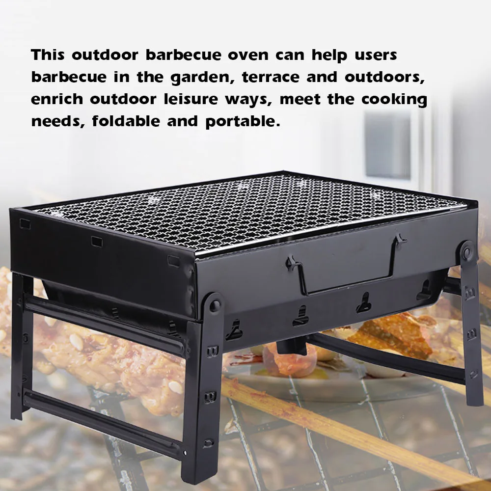 Thickened BBQ Portable Barbecue Oven Folding Home Grill Outdoor Black Steel Furnaces Outdoor Gift Compact Grill Cooker
Thickened BBQ Portable Barbecue Oven Folding Home Grill Outdoor Black Steel Furnaces Outdoor Gift Compact Grill Cooker