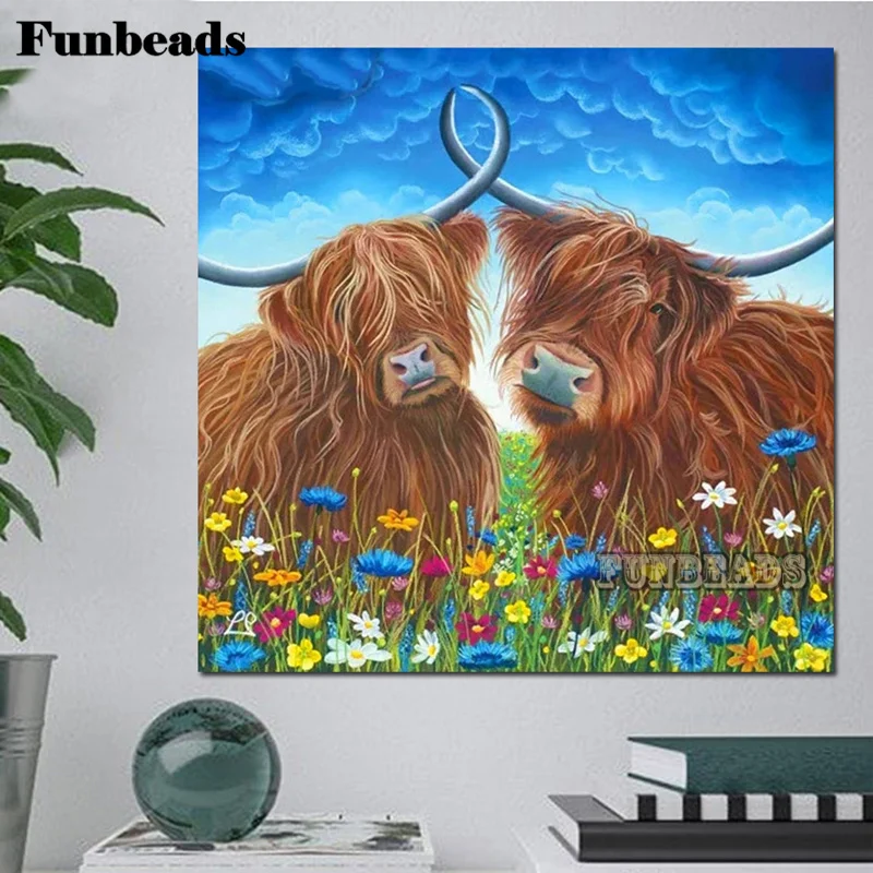 NEW 5D DIY Diamond Painting Yak Scenery Full Diamond Embroidery Cross Stitch Kits Highland Cow Flower Art Home Decor Gift FF6444
NEW 5D DIY Diamond Painting Yak Scenery Full Diamond Embroidery Cross Stitch Kits Highland Cow Flower Art Home Decor Gift FF6444