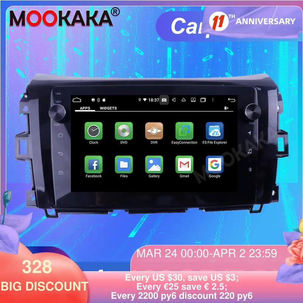 For Nissan Navara 2016+ Android10.0 4G RAM +128G ROM Tesla Screen Car Multimedia Player GPS Navigation Auto Stereo Head unit
For Nissan Navara 2016+ Android10.0 4G RAM +128G ROM Tesla Screen Car Multimedia Player GPS Navigation Auto Stereo Head unit