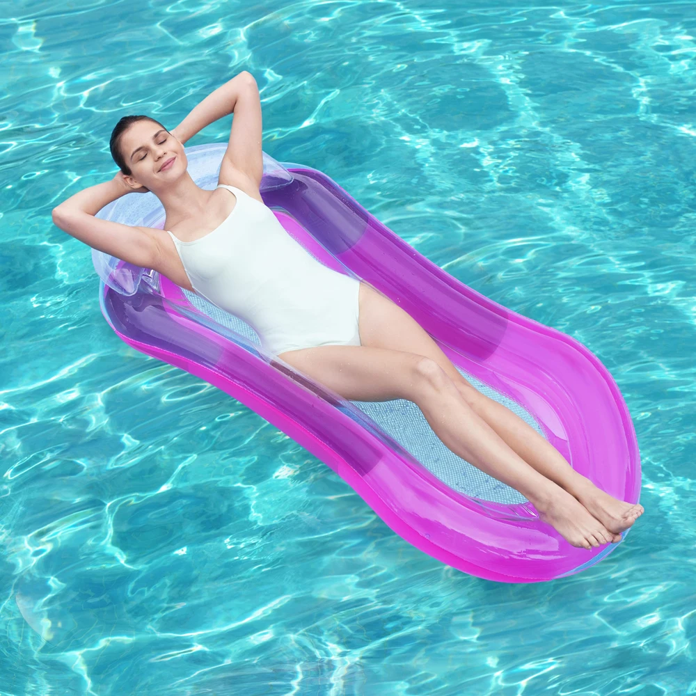 PVC Summer Floating Row Hammock Bed Middle Mesh Portable Folding Swimming Inflatable Beach Water Lounge Pool
PVC Summer Floating Row Hammock Bed Middle Mesh Portable Folding Swimming Inflatable Beach Water Lounge Pool