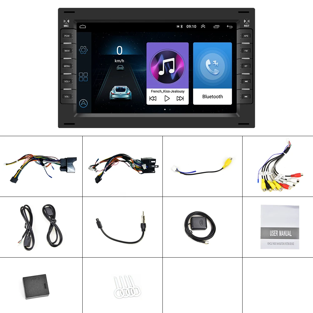 Camecho 2 Din Android 8.1 Car Radio Multimedia Player GPS WiFi Car Auto Stero For BORA POLO MK5 SHARAN JETTA MK4 CITI CHICO
Camecho 2 Din Android 8.1 Car Radio Multimedia Player GPS WiFi Car Auto Stero For BORA POLO MK5 SHARAN JETTA MK4 CITI CHICO