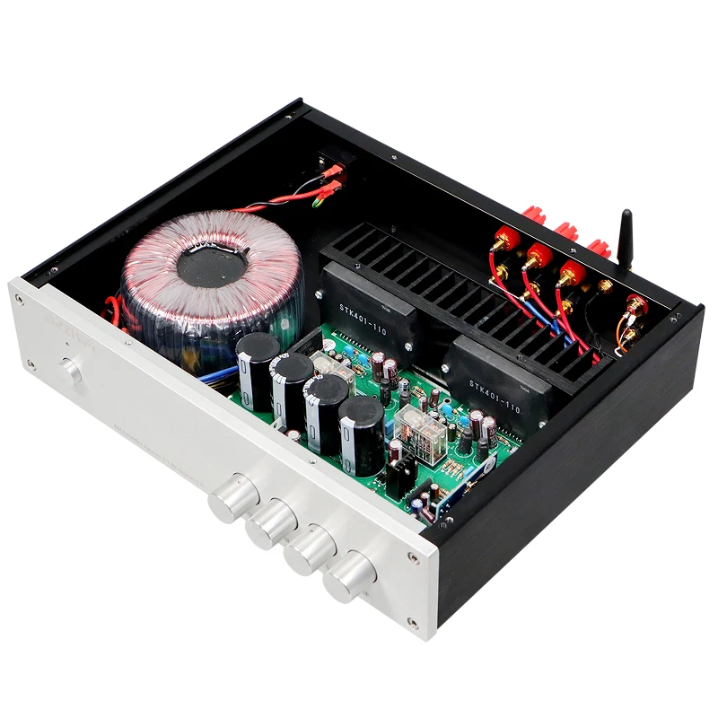 Усилитель мощности звука BRZHIFI 2 1 BA1 сабвуфер 150 Вт * Bluetooth 5 0 60 LM3886 стереозвук басы HiFi
