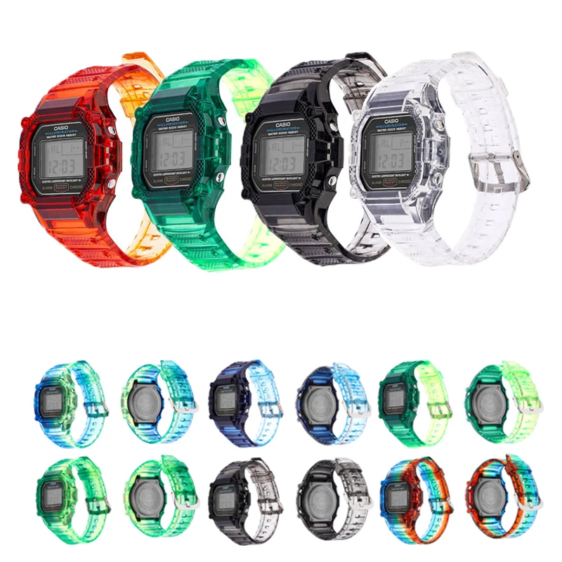 Colorful Soft Sport Watch Band Case Bezel for Casio g-shock DW-5600 DW5610 GW-M5610 GWB5600HR Strap DW5000 Frame Accessories
Colorful Soft Sport Watch Band Case Bezel for Casio g-shock DW-5600 DW5610 GW-M5610 GWB5600HR Strap DW5000 Frame Accessories