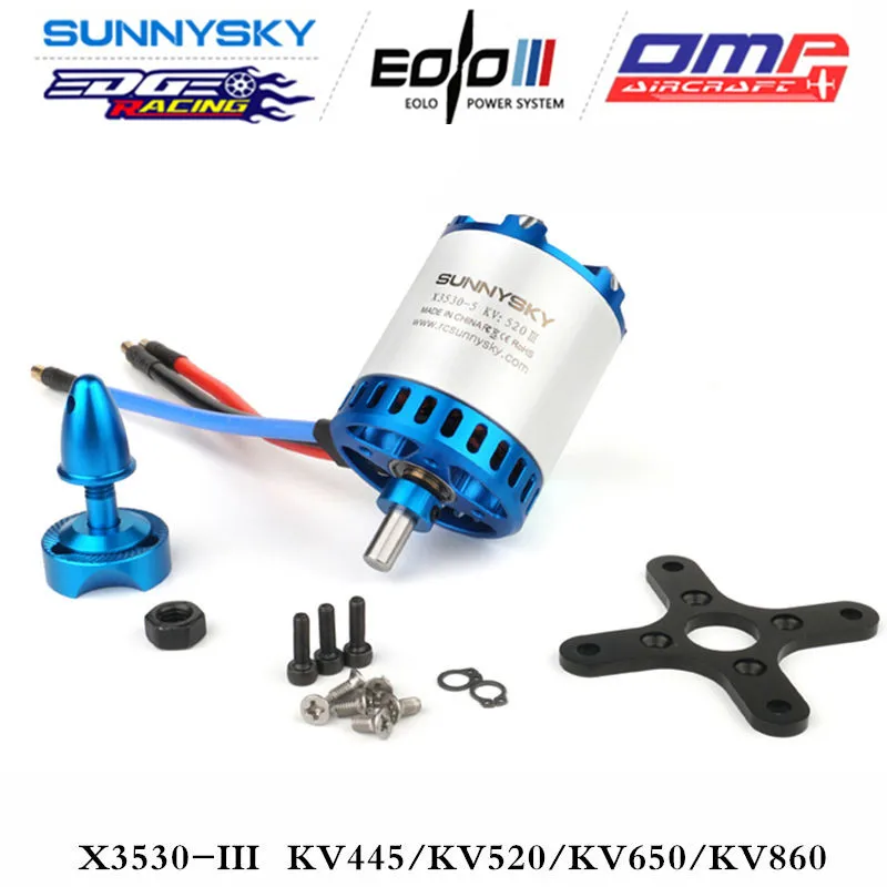 Оригинал Sunnysky горячая Распродажа 70E X-Fixed Wing X3530-III бесщеточный двигатель для