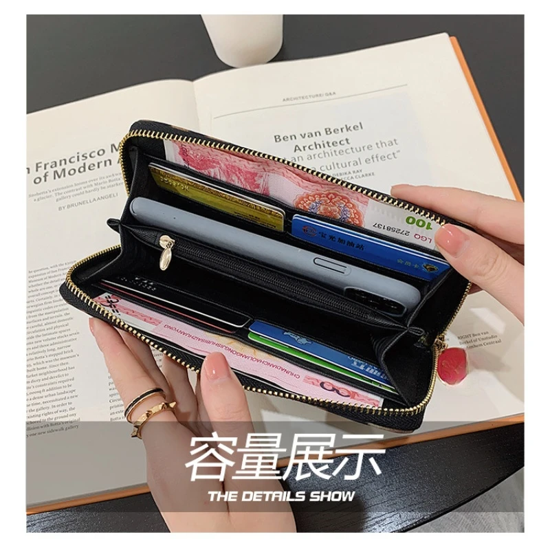 2021 New Women Wallet Wallet Spring Summer Letter Clutch Bag Long Zipper Wallet Long Office Lady Wallets For Women 
2021 New Women Wallet Wallet Spring Summer Letter Clutch Bag Long Zipper Wallet Long Office Lady Wallets For Women