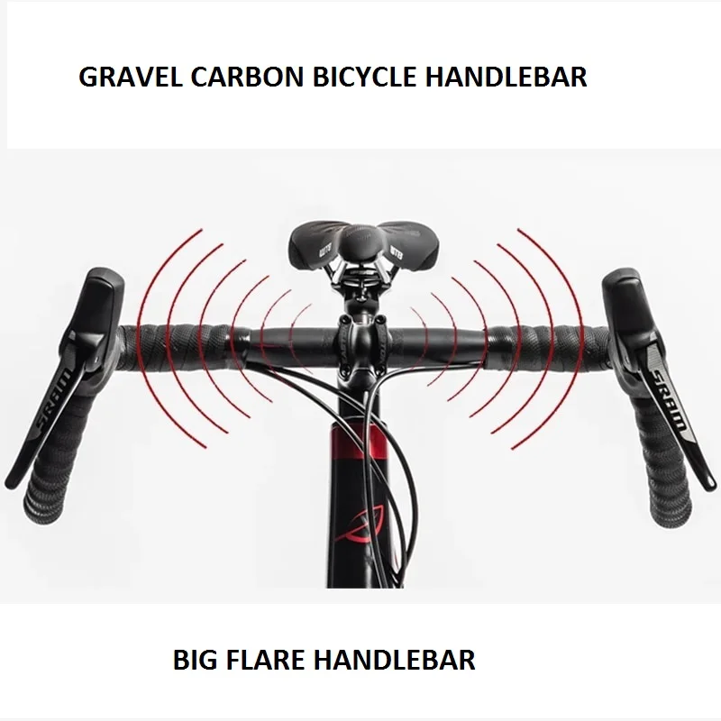 2021 Latest Gravel Carbon Bicycle Handlebar Big Flare Bar Cycle Cross Road Bike handlebars 400/420/440mm Cycling Handlebar
2021 Latest Gravel Carbon Bicycle Handlebar Big Flare Bar Cycle Cross Road Bike handlebars 400/420/440mm Cycling Handlebar