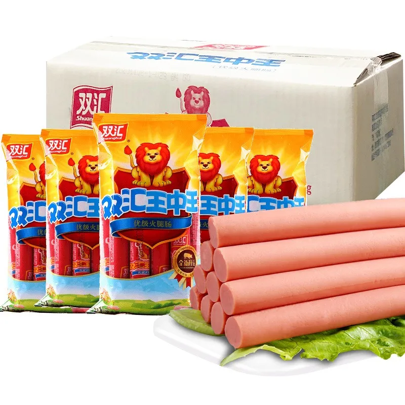 Shuanghui King Zhongwang Ham Sausage 240g/bag Instant Noodle Companion Fried BBQ Hot Dog Sausage
Shuanghui King Zhongwang Ham Sausage 240g/bag Instant Noodle Companion Fried BBQ Hot Dog Sausage