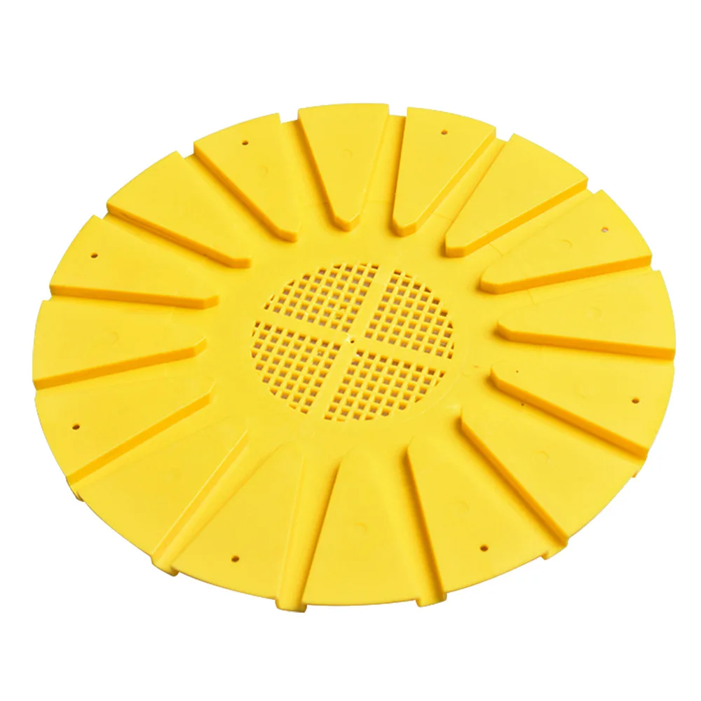 

10 PCS Beekeeping 16 Ways Escape Door Round Disc Beehive Gate Run Fly Away Run Exit Plastic Bees Tools Supplies Equipment