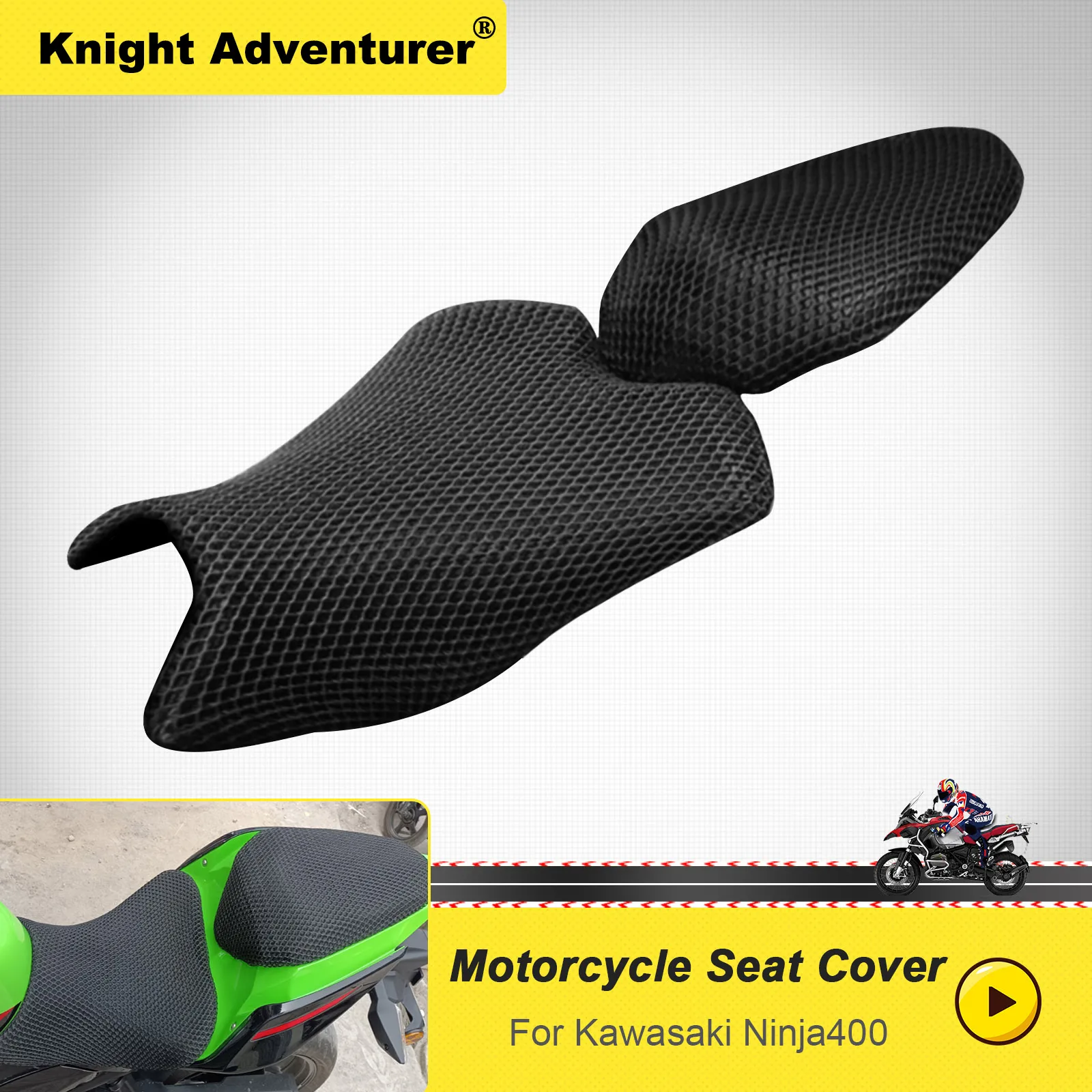For Kawasaki NINJA 400 Ninja400 Motorcycle Seat Cover Prevent Bask In Seat Scooter Heat Insulation Cushion Cover
For Kawasaki NINJA 400 Ninja400 Motorcycle Seat Cover Prevent Bask In Seat Scooter Heat Insulation Cushion Cover