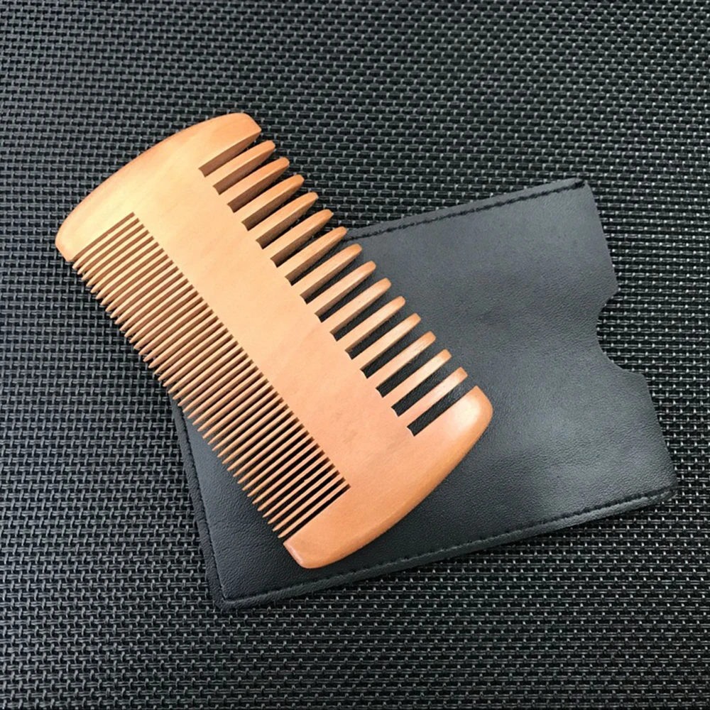 Wooden Beard Comb & Case Fashion Fine & Coarse Teeth For Balms And Oils Top Pocket Comb For Beards & Mustaches Hair Comb
Wooden Beard Comb & Case Fashion Fine & Coarse Teeth For Balms And Oils Top Pocket Comb For Beards & Mustaches Hair Comb