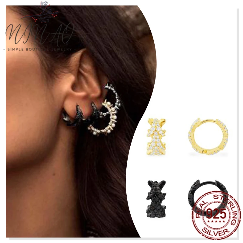 V-shaped earring gold color 925 sterling silver zircon girl fashion jewelry new holiday gift Roman style retro
V-shaped earring gold color 925 sterling silver zircon girl fashion jewelry new holiday gift Roman style retro