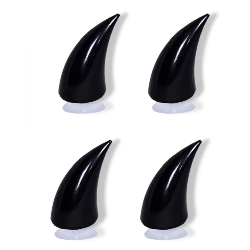 Retro Personality DIY Motorcycle Helmet Decor Horn Soft Plastic Motorbike with Suction Cup Decoration Headwear Sucker 
Retro Personality DIY Motorcycle Helmet Decor Horn Soft Plastic Motorbike with Suction Cup Decoration Headwear Sucker