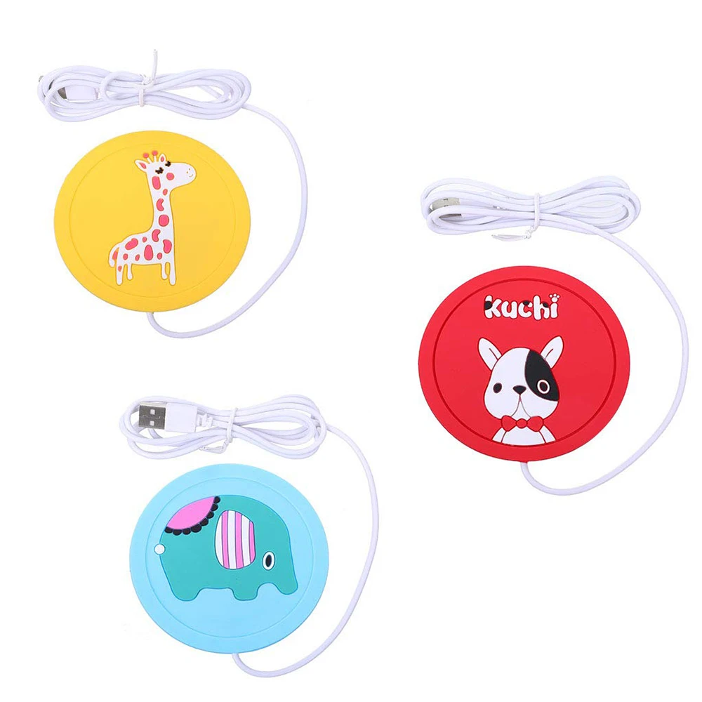 USB Cartoon Portable 5V USB Silicone Heat Warmer Heater Pad Milk Tea Coffee Mug Keep Hot Drinks Beverage Cup Mugs Coaster Gift
USB Cartoon Portable 5V USB Silicone Heat Warmer Heater Pad Milk Tea Coffee Mug Keep Hot Drinks Beverage Cup Mugs Coaster Gift