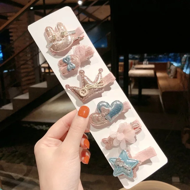 6 PCS/set 2021 New Korean Cute Children Hairpin Baby Ear Side Bangs Clip Fruit Headdress Female Hair Accessories For Sweet Gifts
6 PCS/set 2021 New Korean Cute Children Hairpin Baby Ear Side Bangs Clip Fruit Headdress Female Hair Accessories For Sweet Gifts