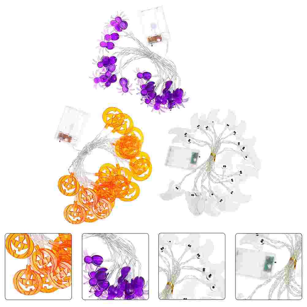 3Pcs Creative Elements Design Scary Style Lights String Decor
3Pcs Creative Elements Design Scary Style Lights String Decor