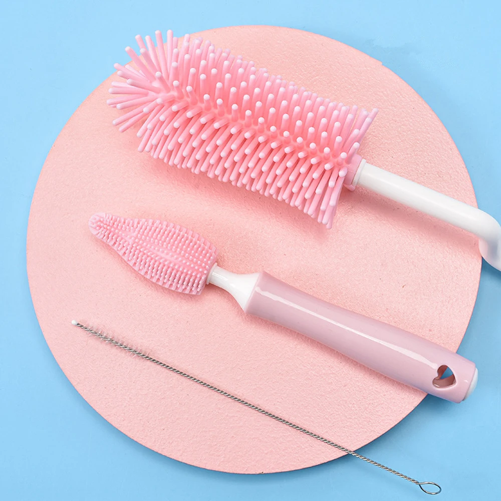 Baby Brush For Bottles Set Cup Washing Handheld Easy Tool Non-toxic Nipple Deep Cleaning Gadget Soft Clean Watering Head
Baby Brush For Bottles Set Cup Washing Handheld Easy Tool Non-toxic Nipple Deep Cleaning Gadget Soft Clean Watering Head
