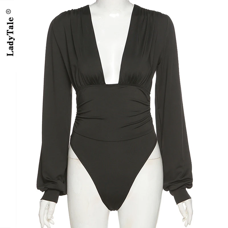 Long Sleeve Deep V Neck Bodysuit For Women Bodys High Waist Female Bodysuit Playsuit Romper Casual Rompers Womens Jumpsuit
Long Sleeve Deep V Neck Bodysuit For Women Bodys High Waist Female Bodysuit Playsuit Romper Casual Rompers Womens Jumpsuit