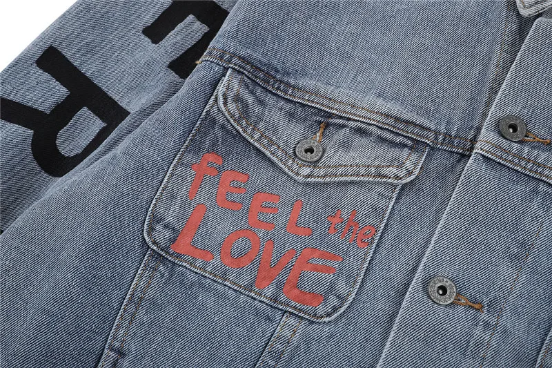 KIDS Kanye West SEE GHOSTS Denim Jacket Women Men 1:1 High Quality KIDS SEE GHOSTS Denim Work Jackets
KIDS Kanye West SEE GHOSTS Denim Jacket Women Men 1:1 High Quality KIDS SEE GHOSTS Denim Work Jackets