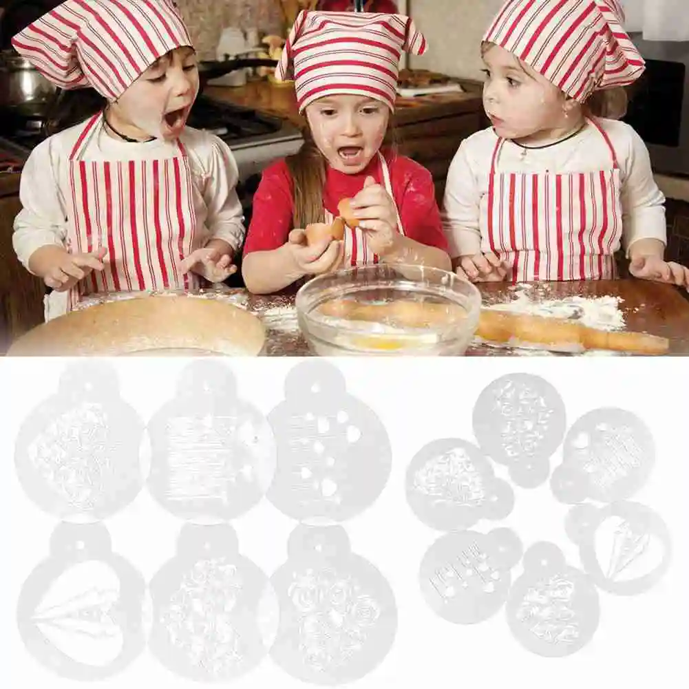 6pcs/set Love Heart Cookies Stencil Valentine's Day Coffee Stencils Template Wedding Party Cake Mold Cake Dessert Decoration
6pcs/set Love Heart Cookies Stencil Valentine's Day Coffee Stencils Template Wedding Party Cake Mold Cake Dessert Decoration