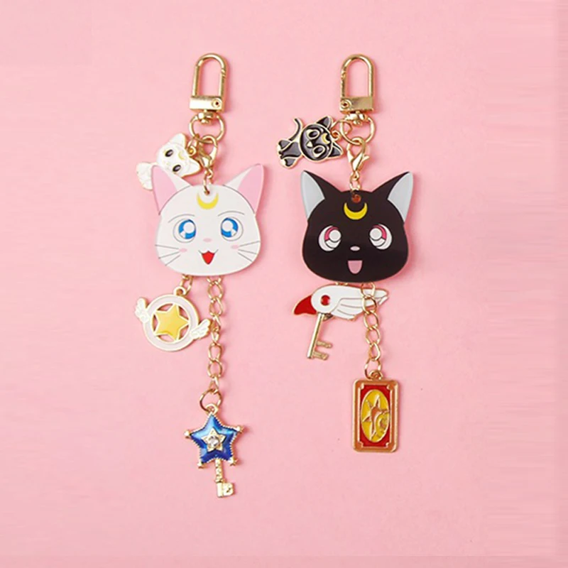 Cute SAILOR STARS Keychain Car Pendant School Bag Ornament Creative Pretty Soldier Sailor Moon Girl Figure doll Birthday Gift
Cute SAILOR STARS Keychain Car Pendant School Bag Ornament Creative Pretty Soldier Sailor Moon Girl Figure doll Birthday Gift