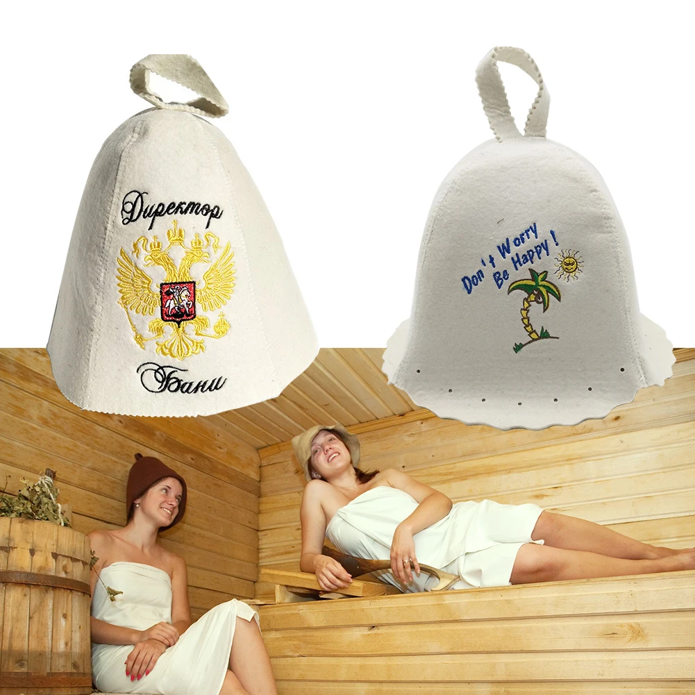 Faroot Free Size Print Sauna Hat Accessories Fashion Russian Style Bath Felt Artificial Wool Anti Heat Shower Cap Adult House
Faroot Free Size Print Sauna Hat Accessories Fashion Russian Style Bath Felt Artificial Wool Anti Heat Shower Cap Adult House