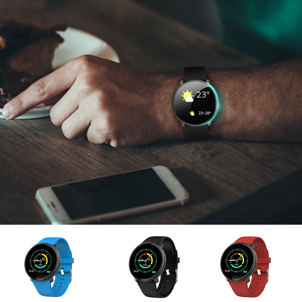 Smart Men Watch IP67 Waterproof Multiple Sports Mode Full Screen Touch Heart Rate Fitness Tracker Smartwatch
Smart Men Watch IP67 Waterproof Multiple Sports Mode Full Screen Touch Heart Rate Fitness Tracker Smartwatch