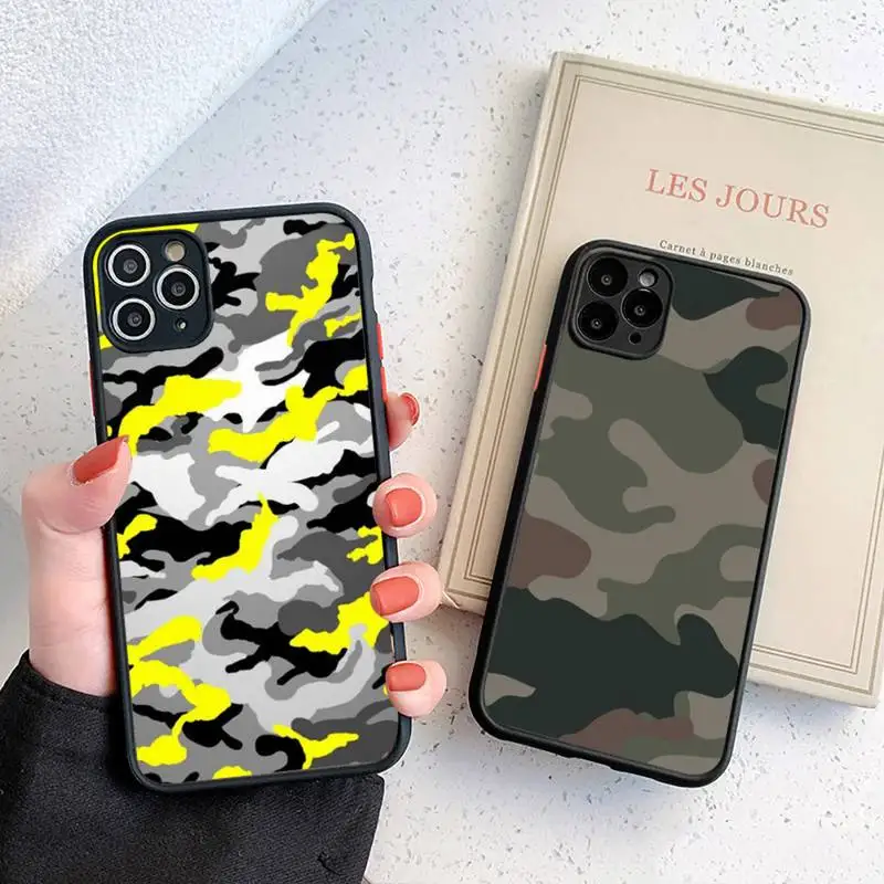 Camouflage Pattern Camo military Army Phone Case matte transparent For iphone 7 8 11 12 plus mini x xs xr pro max cover
Camouflage Pattern Camo military Army Phone Case matte transparent For iphone 7 8 11 12 plus mini x xs xr pro max cover