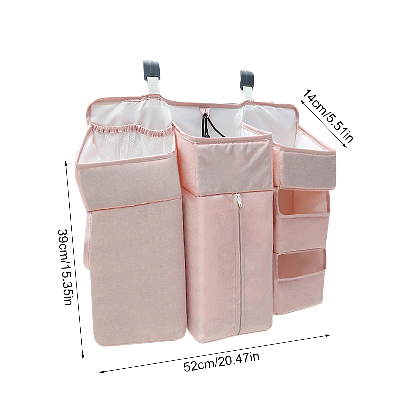 High Capacity Baby Crib Strong Organizer Bed Hanging Diaper Storage Bag Diaper Stacker For Nursery DiaperClothesFeeding sweet
High Capacity Baby Crib Strong Organizer Bed Hanging Diaper Storage Bag Diaper Stacker For Nursery DiaperClothesFeeding sweet