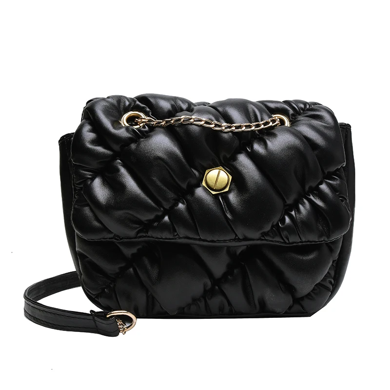 Small Quilted PU Leather Crossbody Bags For Women Fashion Chain Shoulder Messenger Bag Female Handbags And Purses Bolsa Feminina
Small Quilted PU Leather Crossbody Bags For Women Fashion Chain Shoulder Messenger Bag Female Handbags And Purses Bolsa Feminina