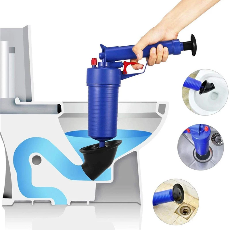 Air Power Drain Blaster Pressure Pump Cleaner Sewer Sinks Basin Pipeline Clogged Remover Bathroom Kitchen Toilet Cleaning Tools
Air Power Drain Blaster Pressure Pump Cleaner Sewer Sinks Basin Pipeline Clogged Remover Bathroom Kitchen Toilet Cleaning Tools