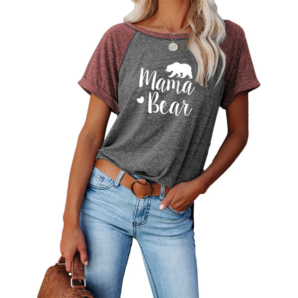 2021 New T Shirts Women Letter Bear Tops Female T-shirt Loose Tshirt Summer Tee T-shirts Round Neck Oversized RelaxationT Shirt
2021 New T Shirts Women Letter Bear Tops Female T-shirt Loose Tshirt Summer Tee T-shirts Round Neck Oversized RelaxationT Shirt
