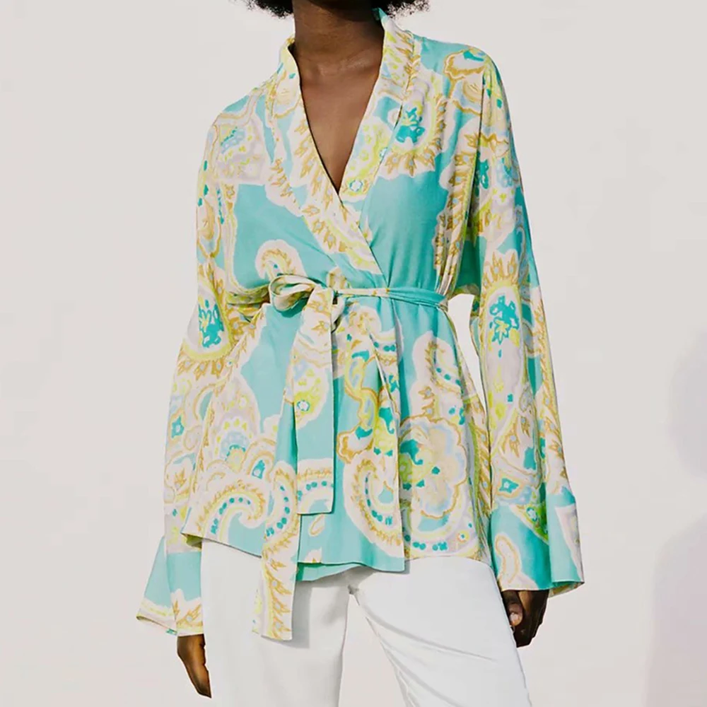 Women Print Kimono Coats Jacket Loose Long Sleeves With Slash Ladies 2021 Autumn Coat
Women Print Kimono Coats Jacket Loose Long Sleeves With Slash Ladies 2021 Autumn Coat