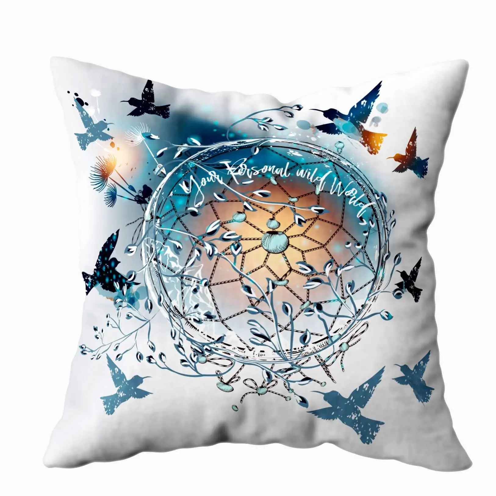 Pillow Covers, Zippered Covers Pillowcases Throw Pillow Covers Artistic Hummingbirds Dandelion Flowers for Home Sofa Bedding
Pillow Covers, Zippered Covers Pillowcases Throw Pillow Covers Artistic Hummingbirds Dandelion Flowers for Home Sofa Bedding